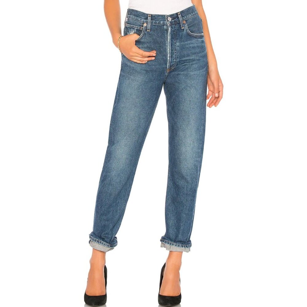 Citizens Of Humanity Blue Straight Leg Jeans